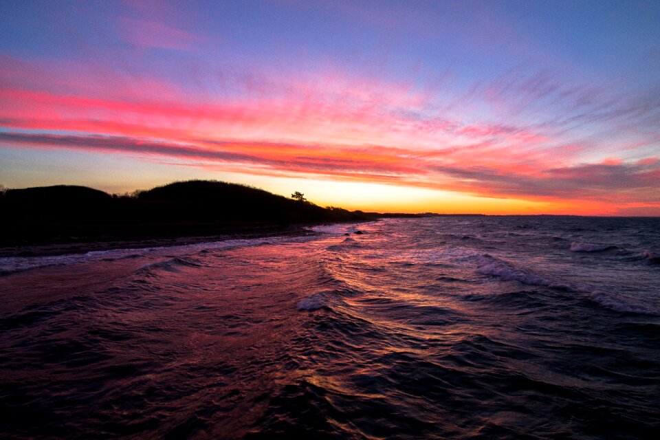 Landscape sea denmark