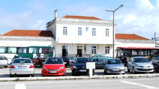 Frontansicht Bahnhof Figueira da Foz