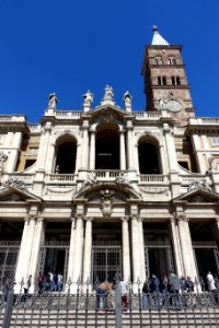 Front facade - Santa Maria Maggiore - Rome, Italy - DSC05683 photo