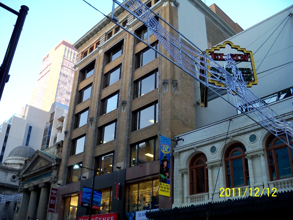 Front Facade for the Elgin and Winter Gardens theatres, Yonge Street, Toronto -b