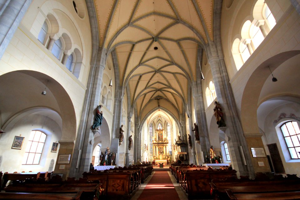 Friesach - Pfarrkirche - Innenansicht