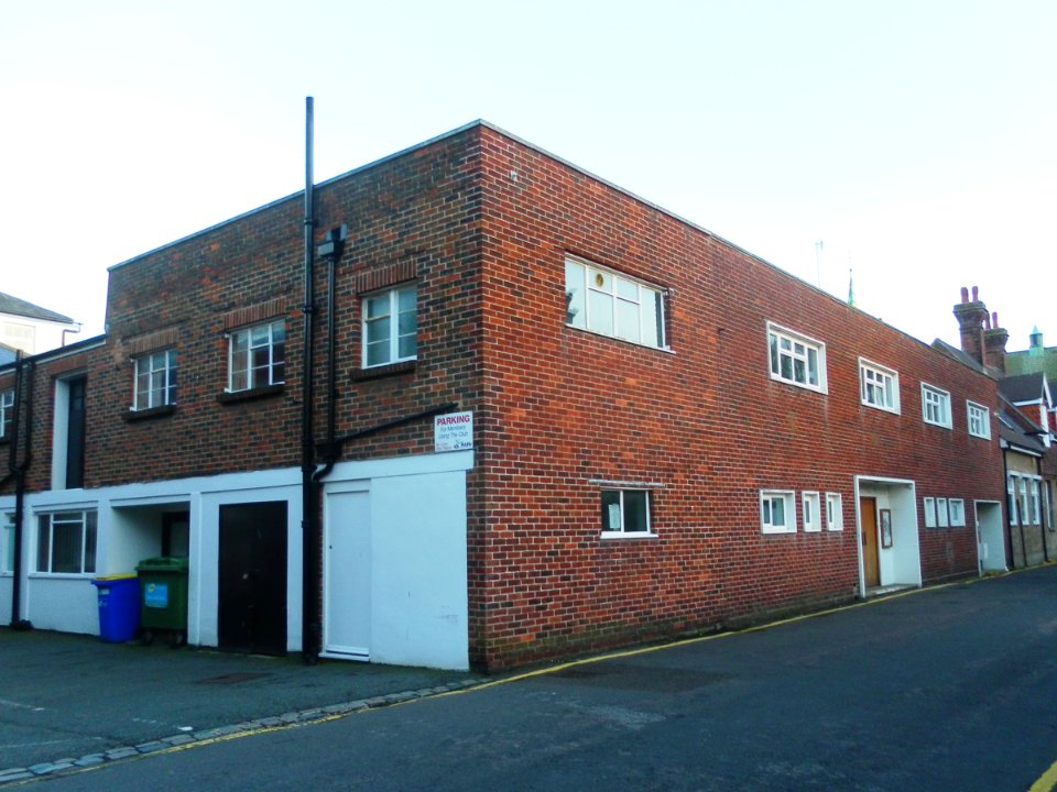 Friends Meeting House, Wish Road, Eastbourne (October 2012, from Northwest)