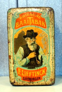 Friesche Baaitabak, F Lieftinck, Groningen