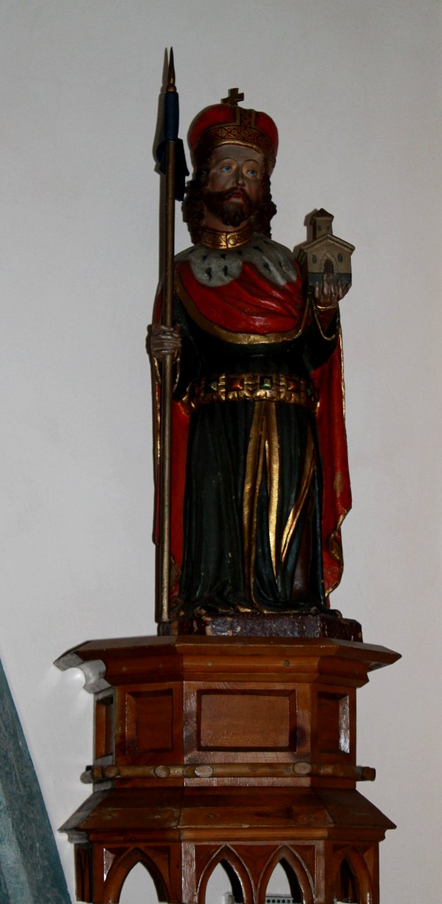 Friesach - Deutschordenskirche - Empore - Heiliger