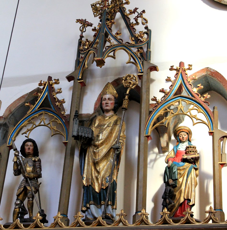 Friesach - Deutschordenskirche - Frankfurter Altar - Gesprenge