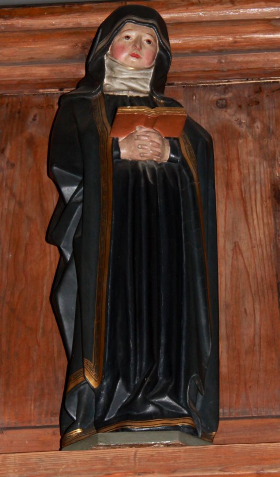 Friesach - Deutschordenskirche - Empore - Hl Ottilie