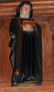 Friesach - Deutschordenskirche - Empore - Hl Ottilie