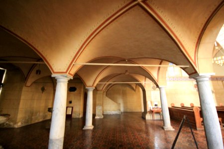 Friesach - Dominikanerkirche - Gewölbe unter der Orgelempore
