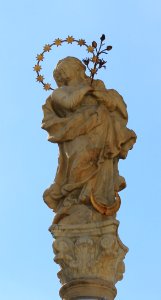 Friesach - Mariensäule1