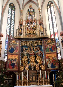 Friesach - Deutschordenskirche - Hochaltar