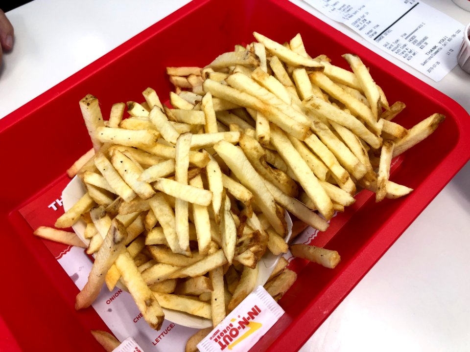 Fries at In-n-Out Burger