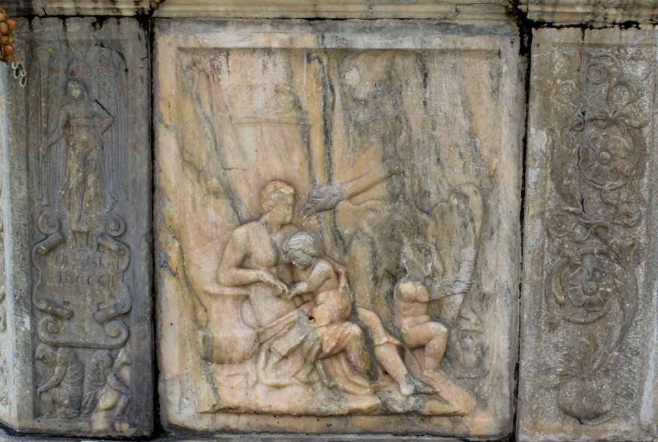 Friesach - Keutschacher Brunnen - Leda, Kastor und Pollux