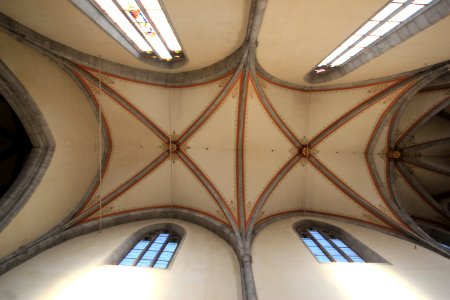 Friesach - Pfarrkirche - Chorgewölbe1