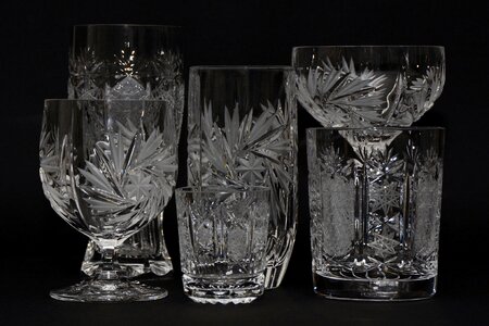 Crystal glass atmospheric bulbs