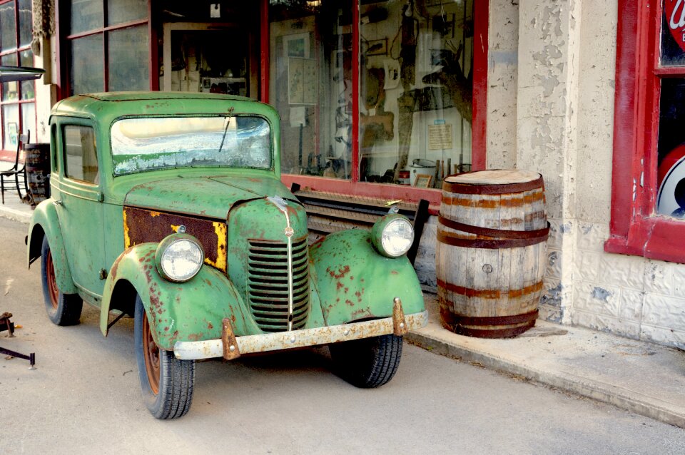 Vintage automotive old car