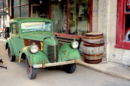 Vintage automotive old car
