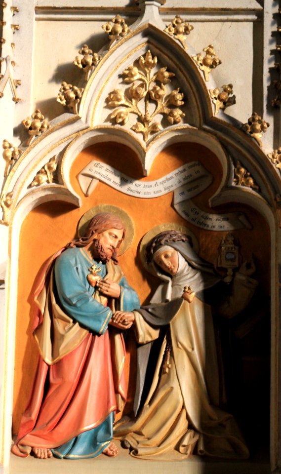 Friesach - Dominikanerkirche - Hochaltar - Hl Katharina von Siena