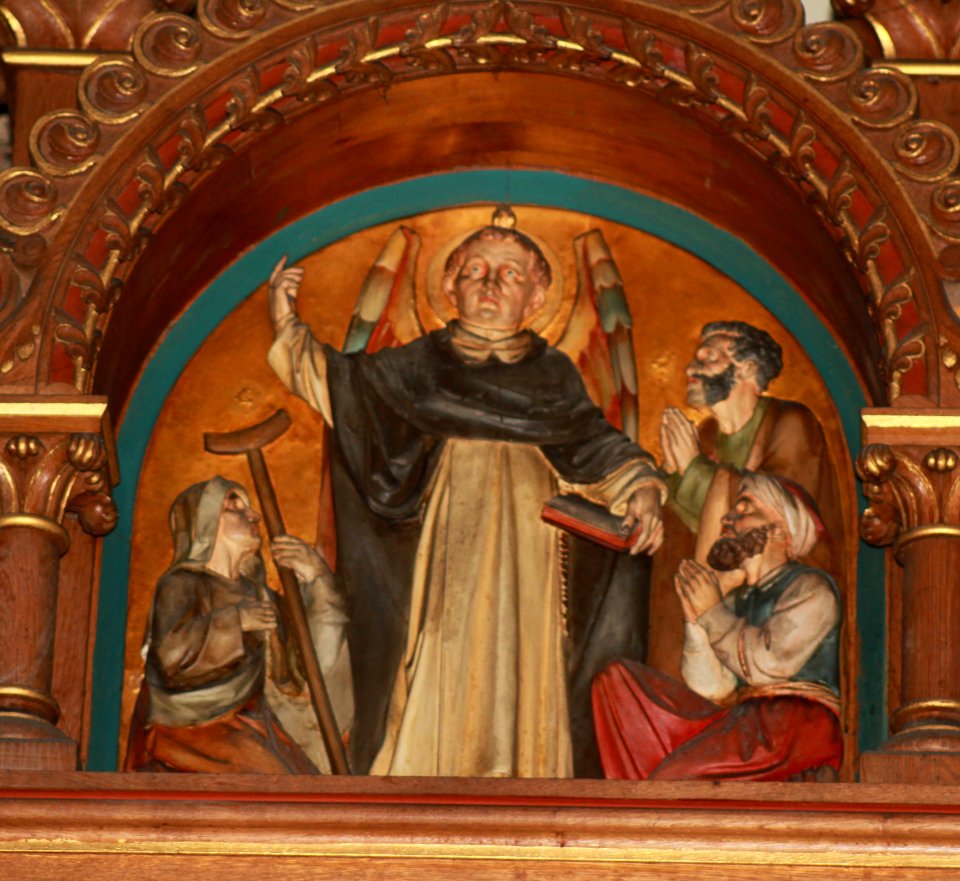 Friesach - Dominikanerkirche - Kanzel - Vinzenz Ferrer