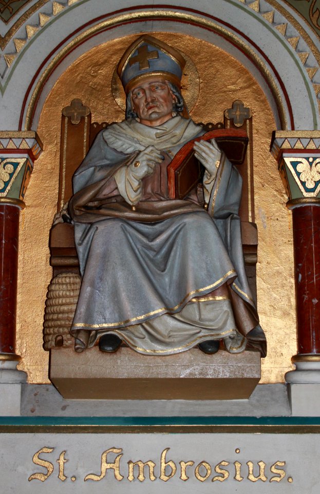 Friesach - Dominikanerkirche - Kanzel - Ambrosius