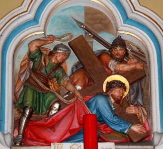 Friesach - Dominikanerkirche - Kreuzwegstation3