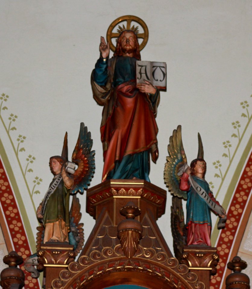 Friesach - Dominikanerkirche - Kanzel - Kanzeldeckel