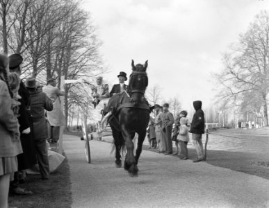 Friese streekdag Keukenhof ringrijden met spiezen, Bestanddeelnr 907-0704