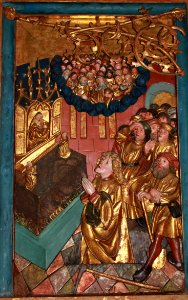 Friesach - Dominikanerkirche - Johannesaltar - Selbstbestattung des Johannes