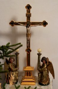 Friesach - Deutschordenskirche - Kruzifix
