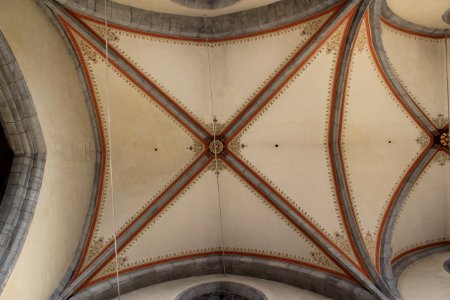 Friesach - Pfarrkirche - Chorgewölbe2