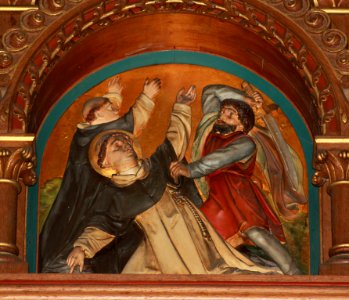 Friesach - Dominikanerkirche - Kanzel - Petrus von Verona