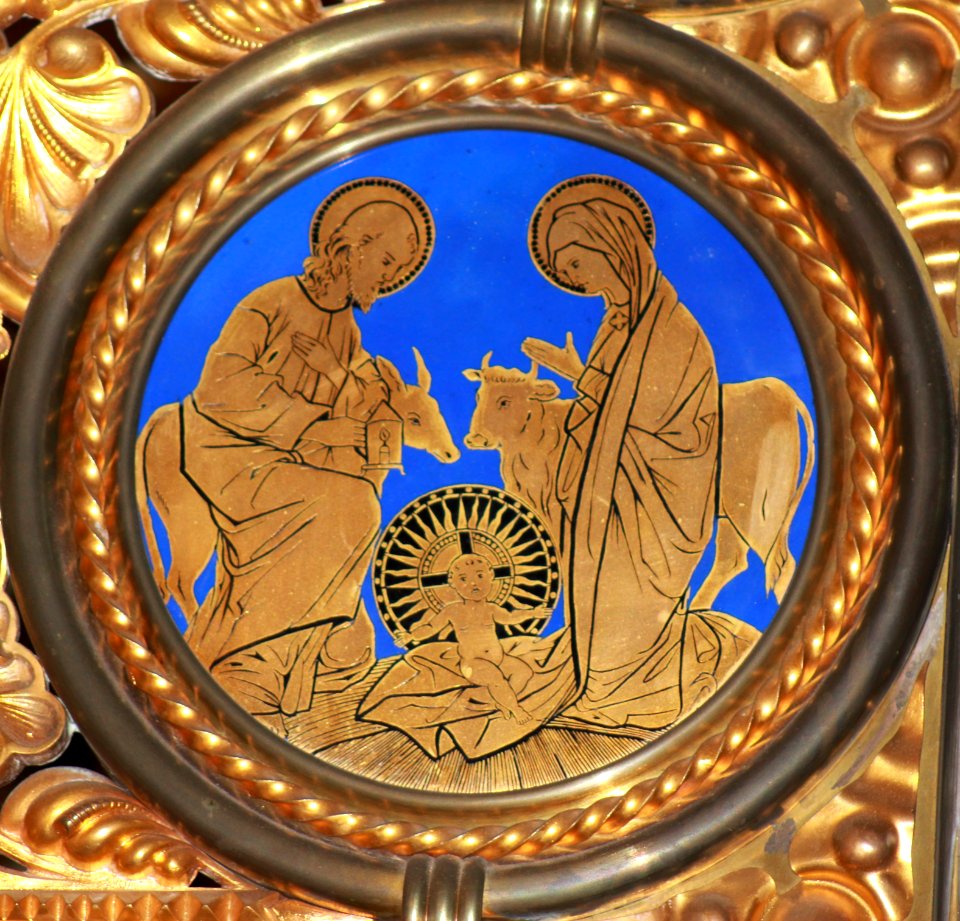 Friesach - Dominikanerkirche - Rosenkranzaltar - Christi Geburt