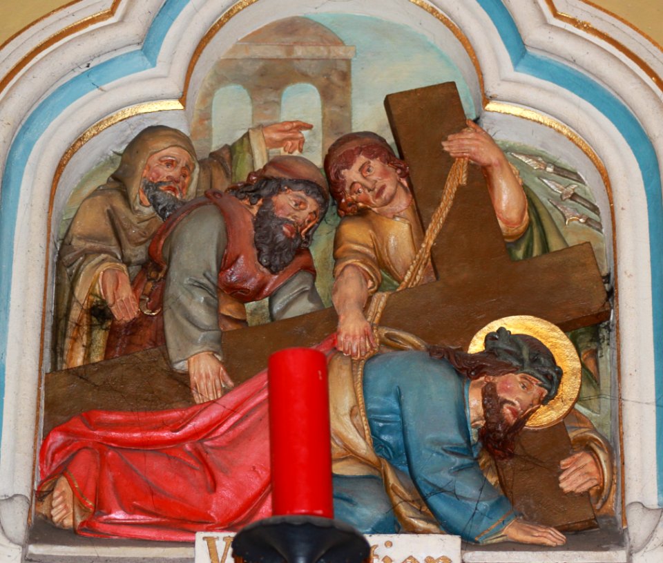 Friesach - Dominikanerkirche - Kreuzwegstation7