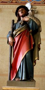 Friesach - Dominikanerkirche - Kanzel - Guter Hirte