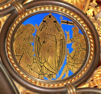Friesach - Dominikanerkirche - Rosenkranzaltar - Auferstehung