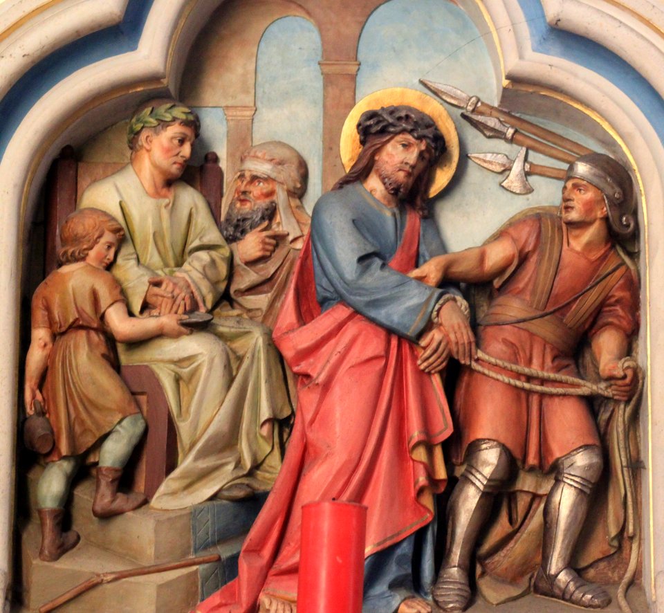Friesach - Dominikanerkirche - Kreuzwegstation1