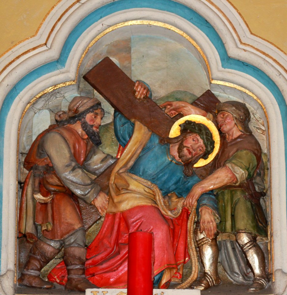 Friesach - Dominikanerkirche - Kreuzwegstation5