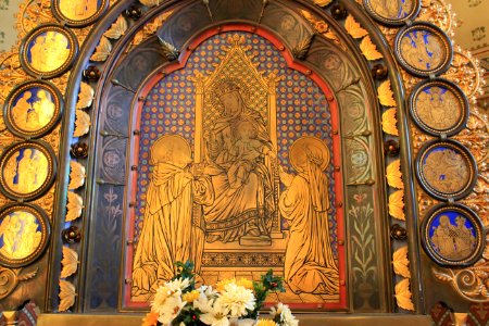 Friesach - Dominikanerkirche - Rosenkranzaltar2