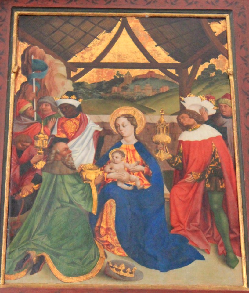 Friesach - Deutschordenskirche - Hochaltar - Drei Könige