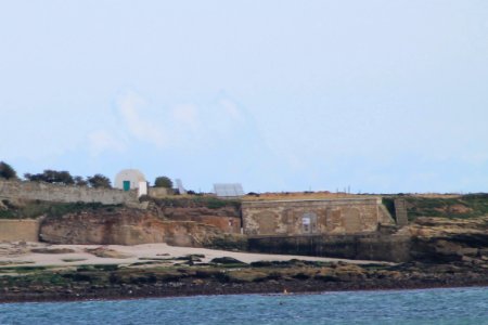 Garden Walls And Explosives Store To South Of Lighthouse And Building