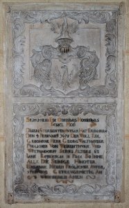 Friesach - Dominikanerkirche - Grabplatte6