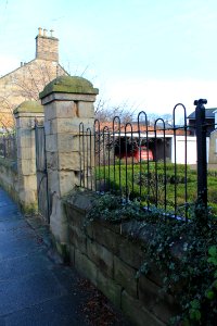 Garden Wall And Gates To Emberside House