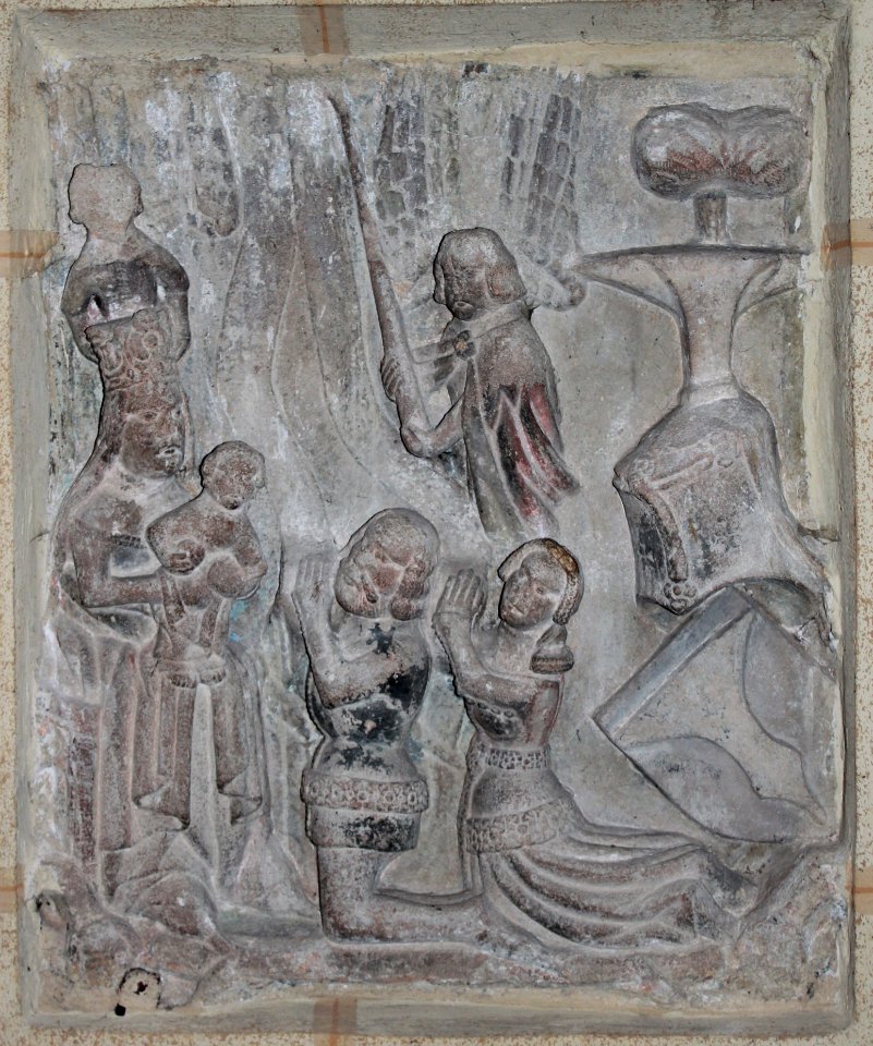 Friesach - Dominikanerkirche - Grabplatte4
