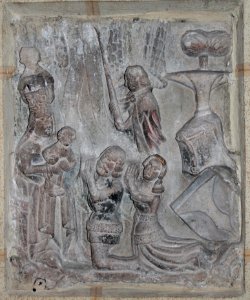 Friesach - Dominikanerkirche - Grabplatte4