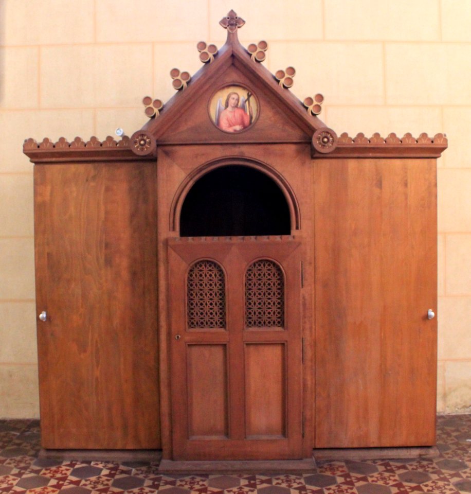 Friesach - Dominikanerkirche - Beichtstuhl