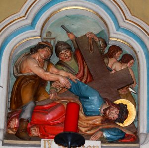 Friesach - Dominikanerkirche - Kreuzwegstation9