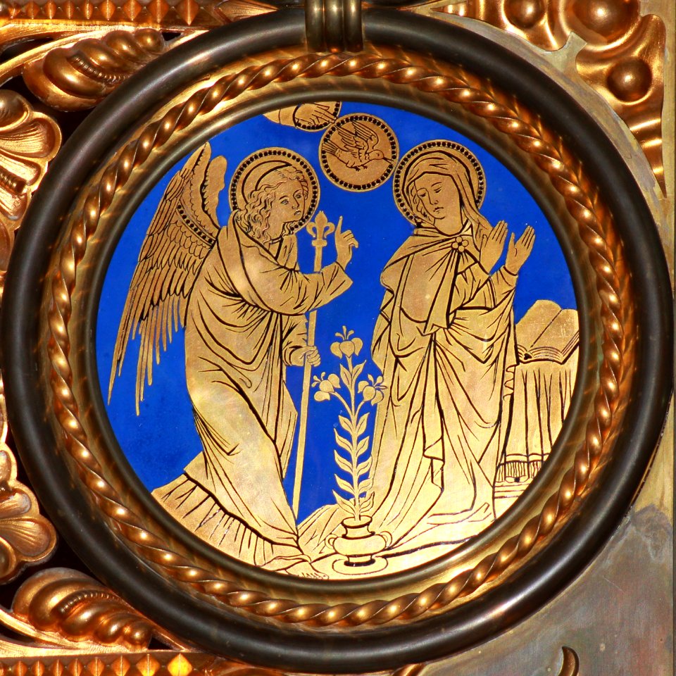 Friesach - Dominikanerkirche - Rosenkranzaltar - Maria Verkündigung