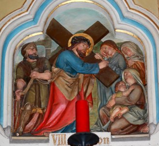 Friesach - Dominikanerkirche - Kreuzwegstation8