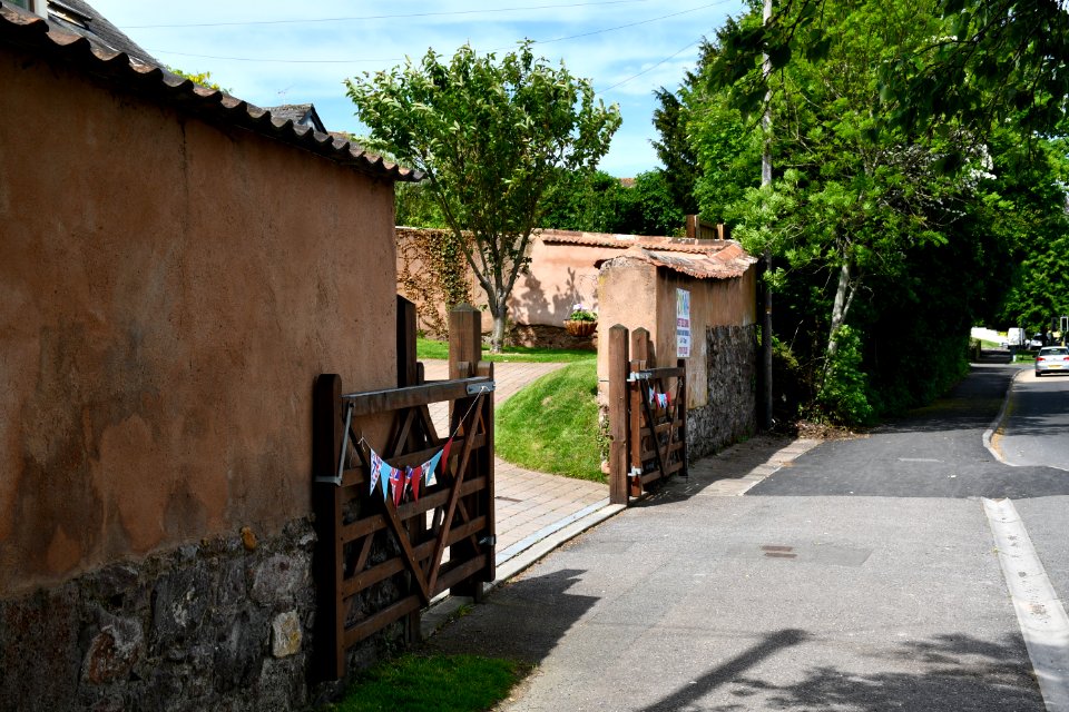 Garden Walls Of The Villa