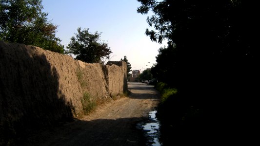 Garden Way - Wall - trees - streamlet - 17 Shahrivar st - Nishapur 17