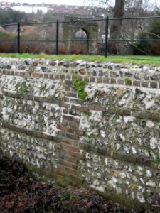Garden Walls at Preston Manor, Preston Drove, Preston Village, Brighton (NHLE Code 1380751) (January 2011)